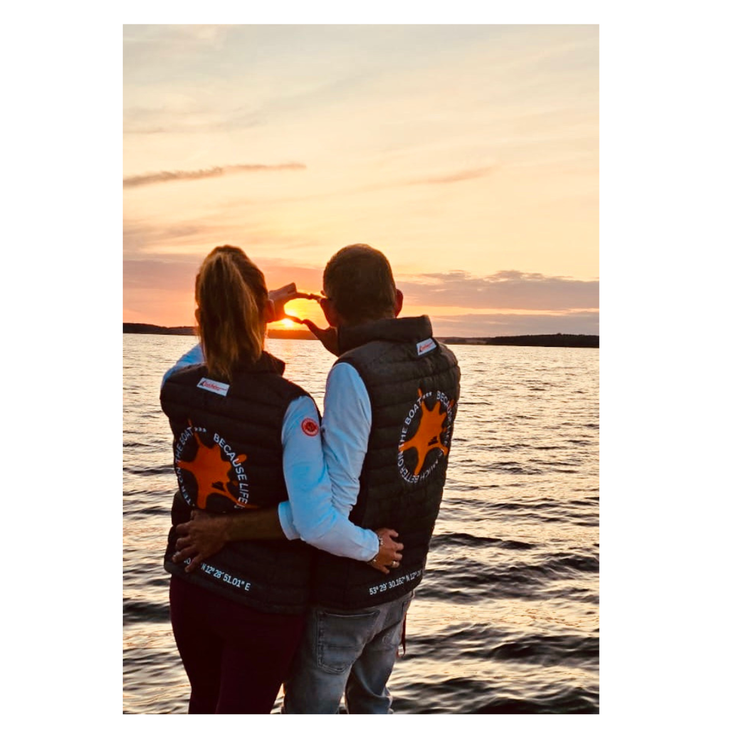 Sea Scouts Fleesensee Weste Herren Grau – Produktansicht 4