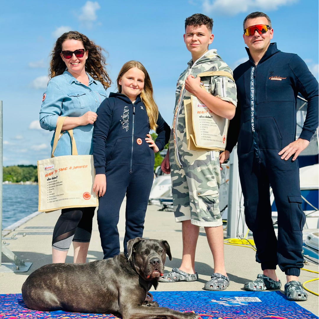Sea Scouts Fleesensee Jumpsuit Kinder Navi – Produktansicht 4