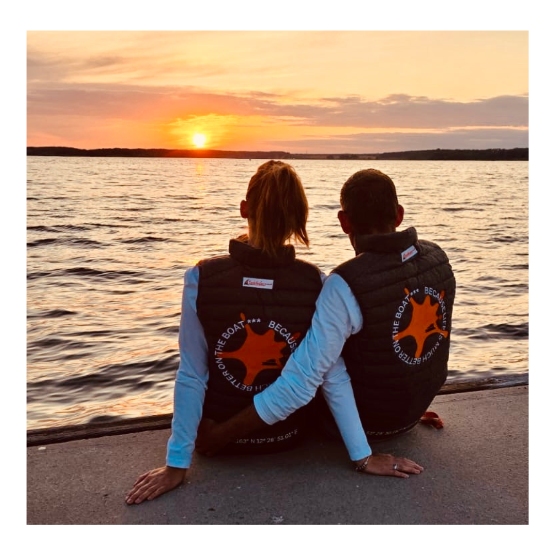 Sea Scouts Fleesensee Weste Herren Grau – Produktansicht 1