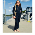 Sea Scouts Fleesensee Jumpsuit Kinder Navi – Produktansicht 1