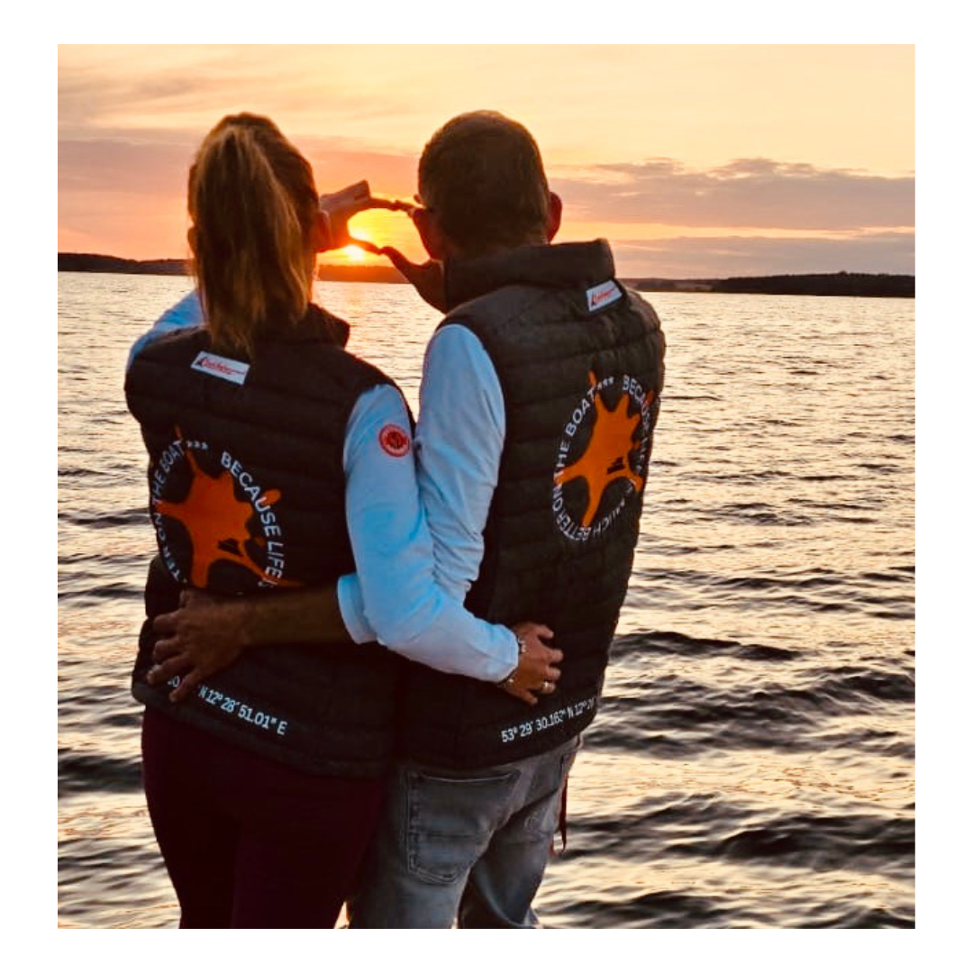 Sea Scouts Fleesensee Weste Damen Grau – Produktansicht 2