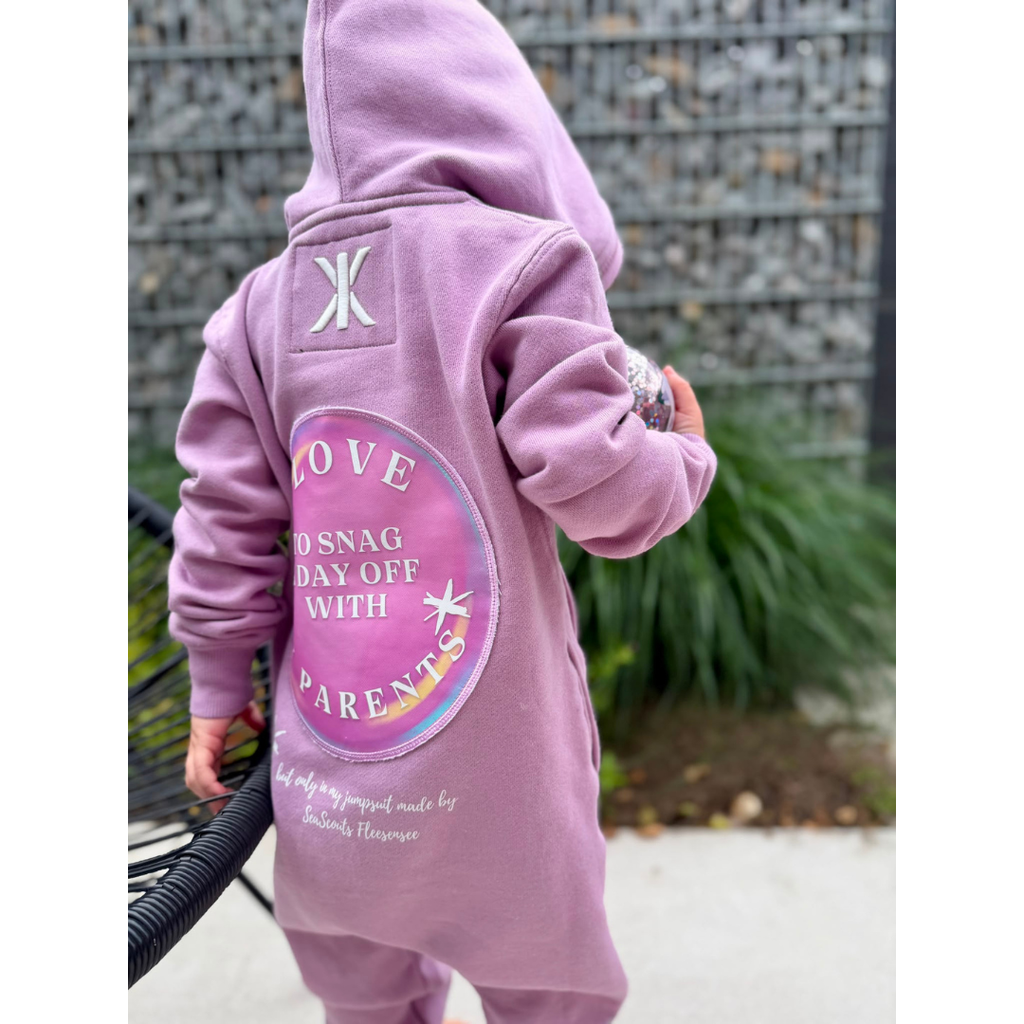 Sea Scouts Fleesensee Jumpsuit Kinder Lila – Produktansicht 6