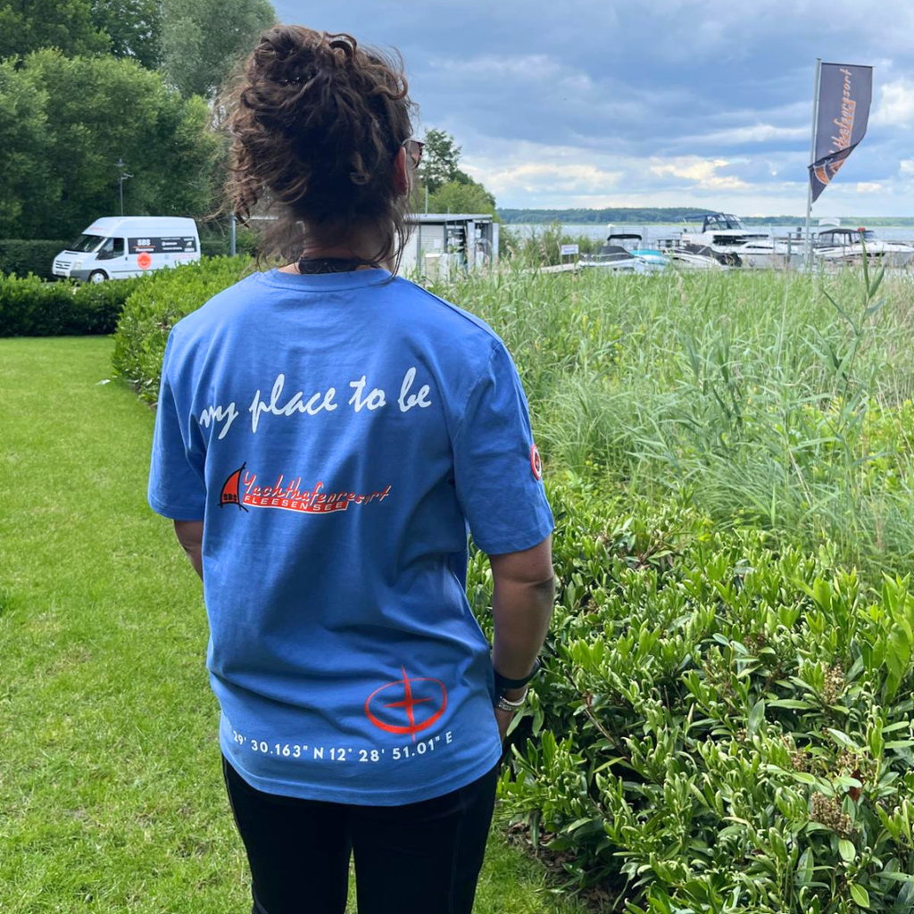 Sea Scouts Fleesensee T-Shirt Unisex Blau – Produktansicht 3