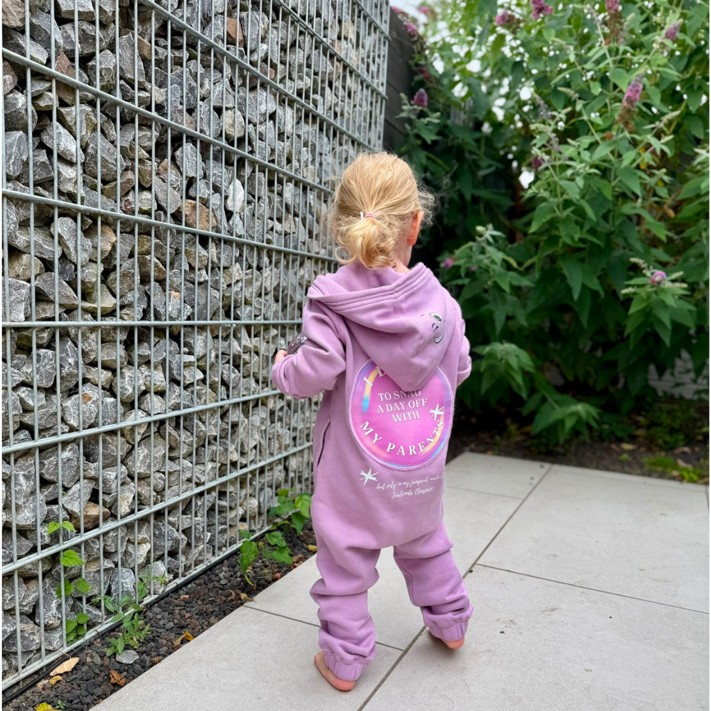 Sea Scouts Fleesensee Jumpsuit Kinder Lila – Produktansicht 1