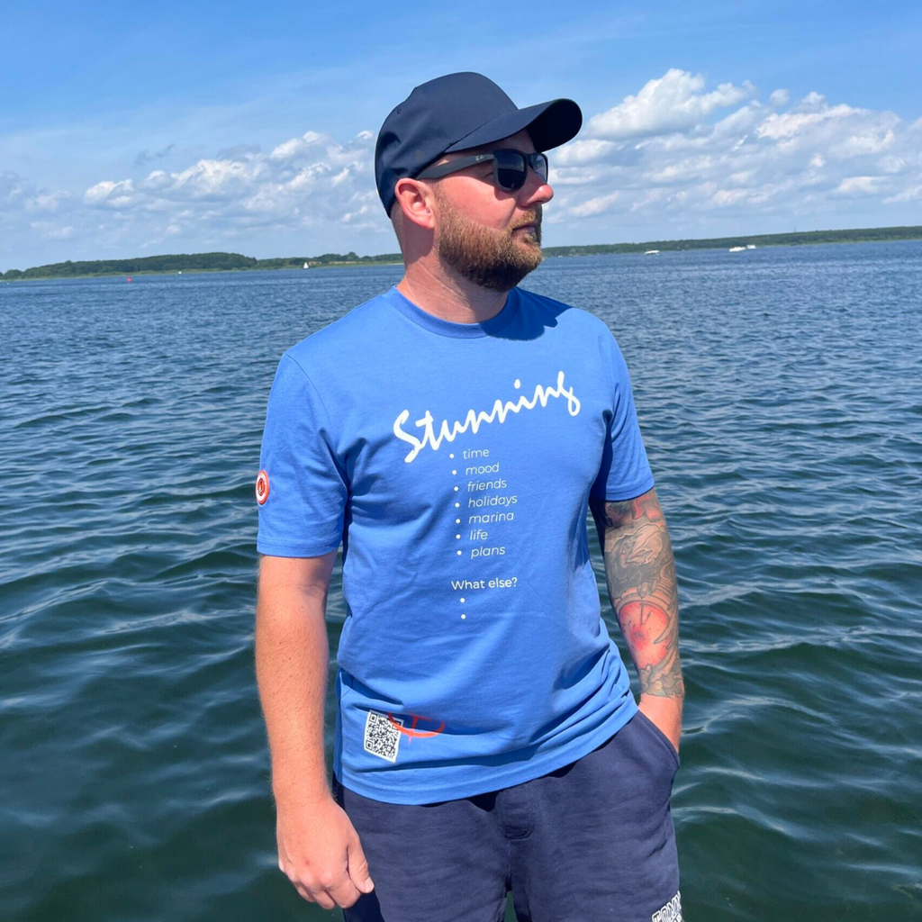 Sea Scouts Fleesensee T-Shirt Unisex Blau – Produktansicht 4
