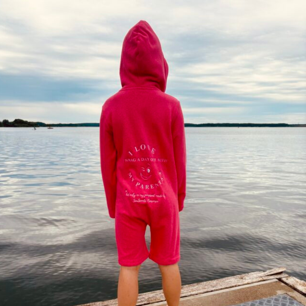 Sea Scouts Fleesensee Jumpsuit Kinder Pink – Produktansicht 4
