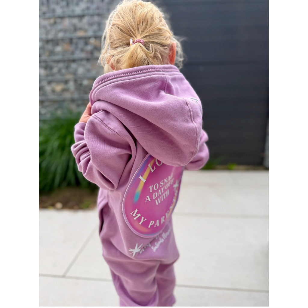 Sea Scouts Fleesensee Jumpsuit Kinder Lila – Produktansicht 2