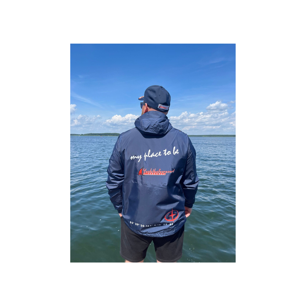 Sea Scouts Fleesensee Regenjacke Unisex Dunkelblau – Produktansicht 6