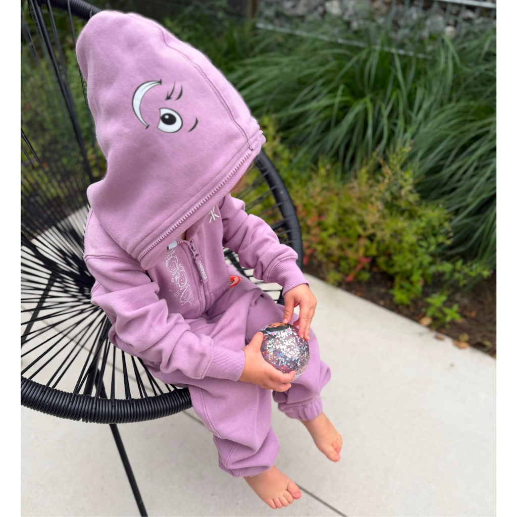 Sea Scouts Fleesensee Jumpsuit Kinder Lila – Produktansicht 5