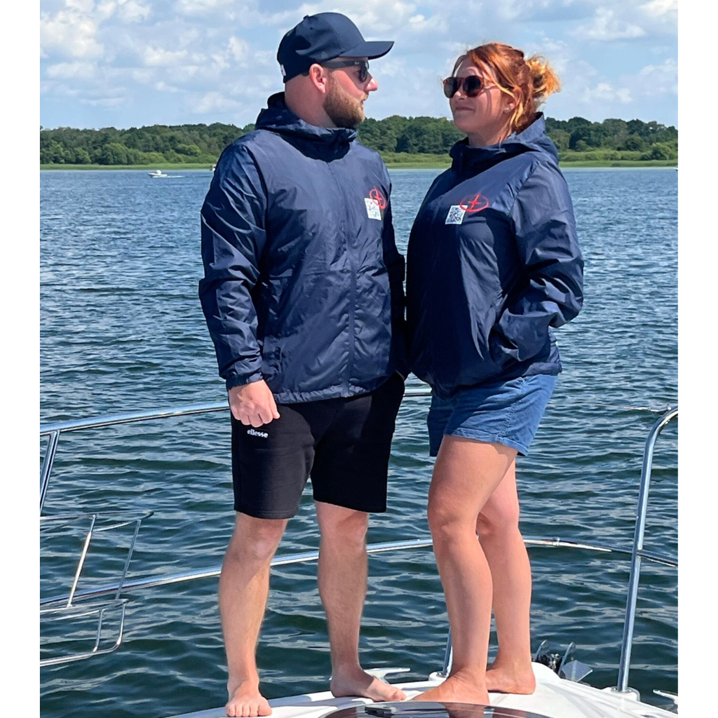 Sea Scouts Fleesensee Regenjacke Unisex Dunkelblau – Produktansicht 1