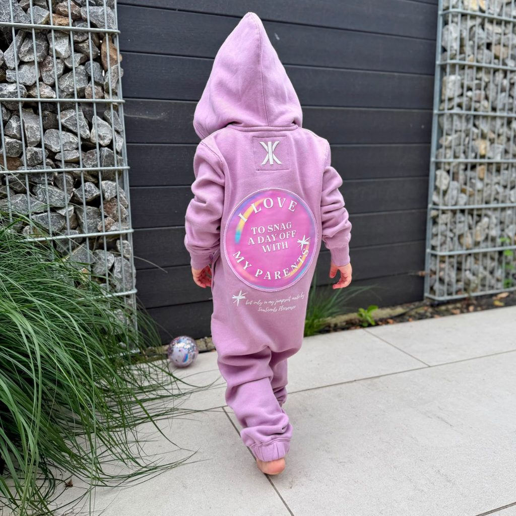 Sea Scouts Fleesensee Jumpsuit Kinder Lila – Produktansicht 4