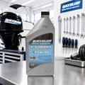 Quicksilver Motoröl SAE 25W-40 Mineralisch – 4-Takt Innen- & Außenborder | 1 Liter | Art. 8M0086223