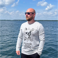 Sea Scouts Fleesensee Langarmshirt Herren Grau Harbor Warriors – Produktansicht 1