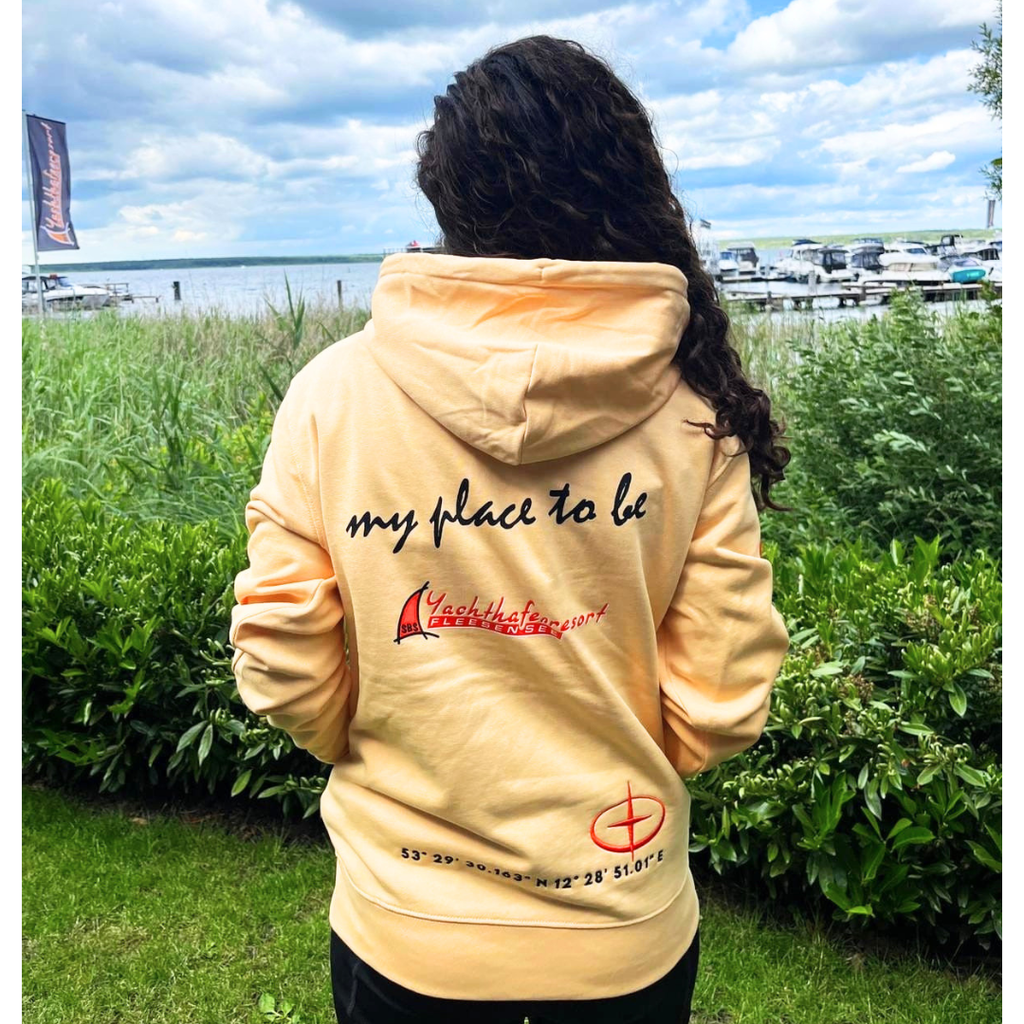 Sea Scouts Fleesensee Hoodie Unisex Gelb – Produktansicht 2