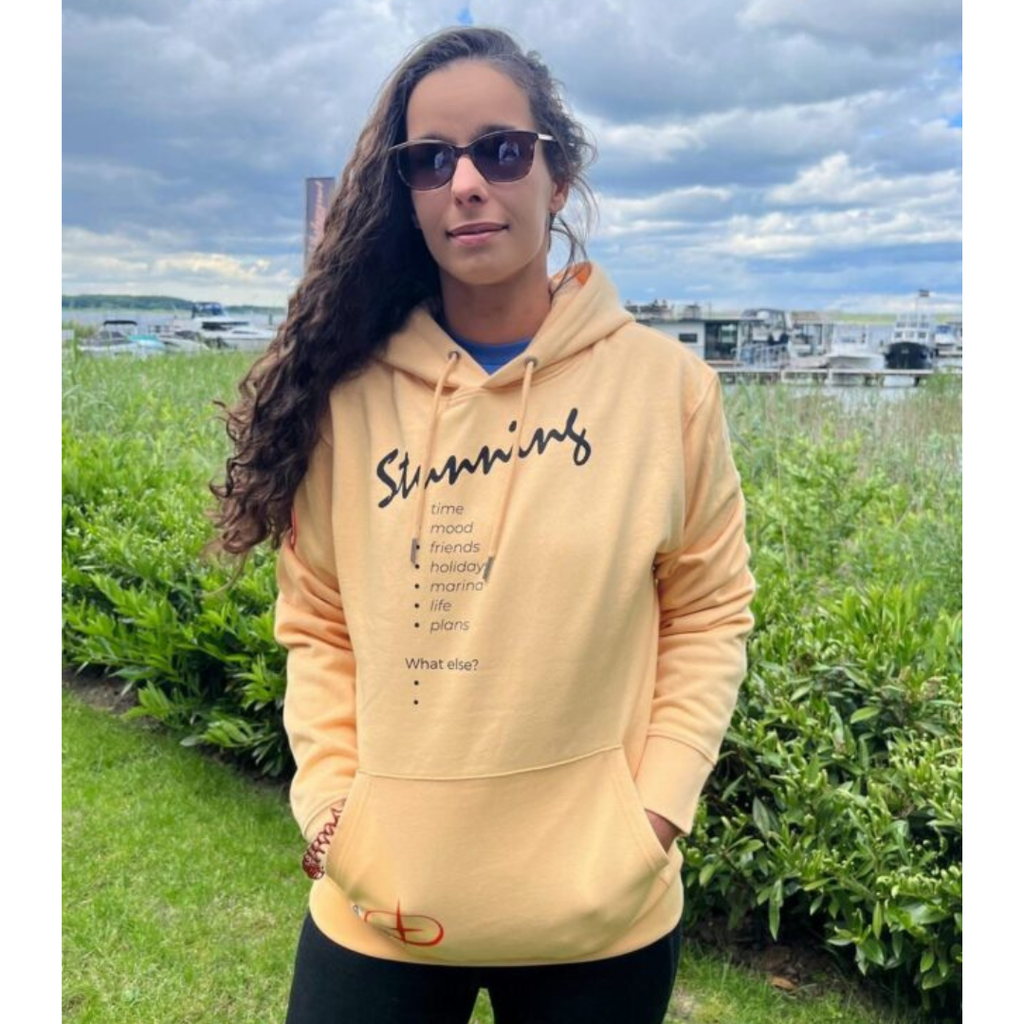 Sea Scouts Fleesensee Hoodie Unisex Gelb – Produktansicht 1
