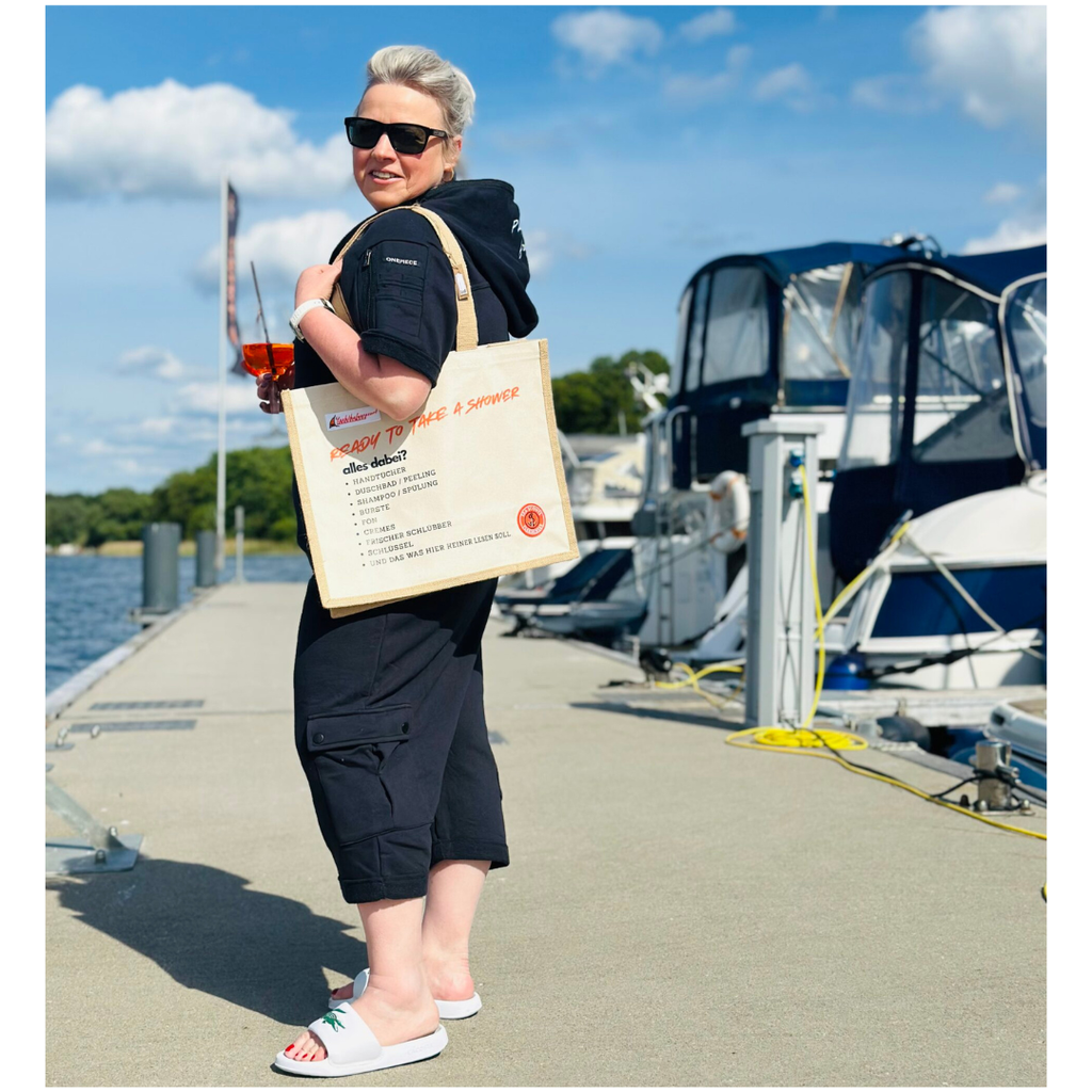 Sea Scouts Fleesensee Tasche Have a shower – Produktansicht 2
