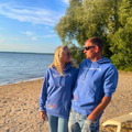 Sea Scouts Fleesensee Hoodie Unisex Blau – Produktansicht 1