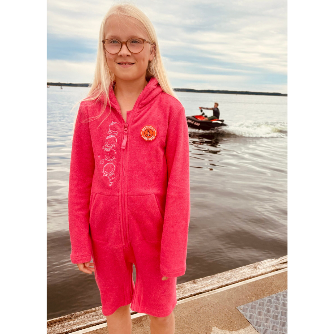 Sea Scouts Fleesensee Jumpsuit Kinder Pink – Produktansicht 3