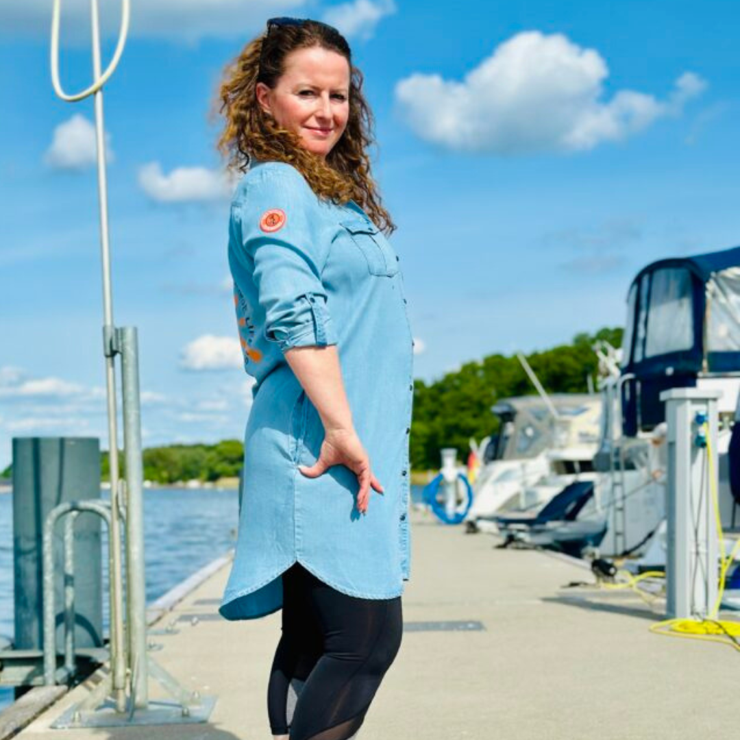 Sea Scouts Fleesensee Jeanskleid Damen – Produktansicht 3