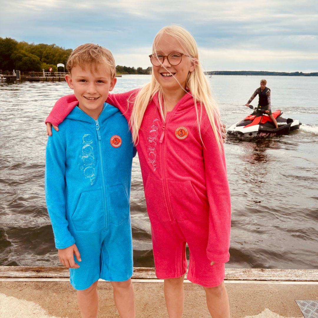 Sea Scouts Fleesensee Jumpsuit Kinder Blau – Produktansicht 3