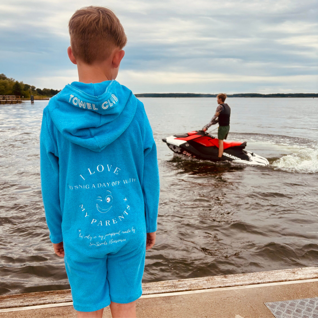Sea Scouts Fleesensee Jumpsuit Kinder Blau – Produktansicht 2