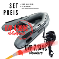 Quicksilver 290 Alu RIB mit Mercury F 9.9 ELH – Produktansicht 1