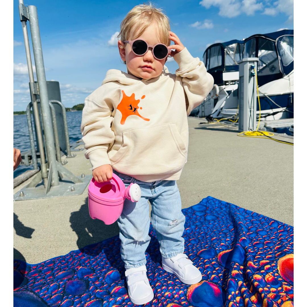 Sea Scouts Fleesensee Hoodie Kinder Beige – Produktansicht 1
