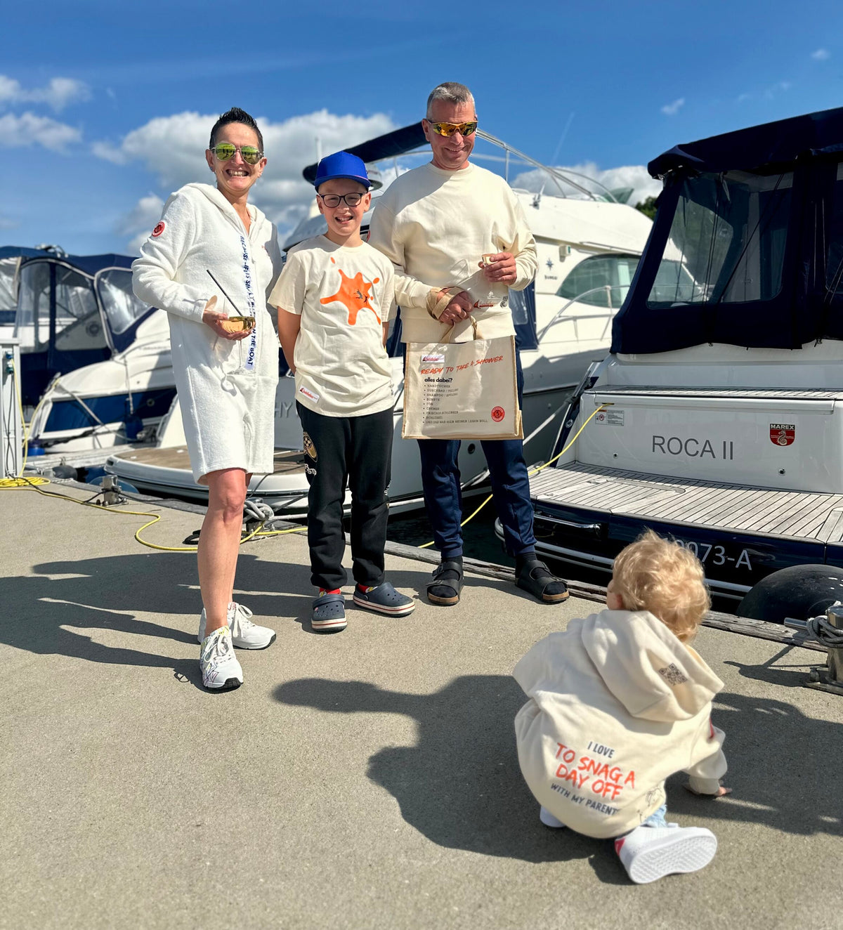 Sea Scouts Fleesensee T-Shirt Kinder Beige – Produktansicht 2