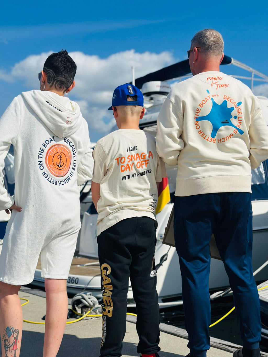 Sea Scouts Fleesensee T-Shirt Kinder Beige – Produktansicht 4