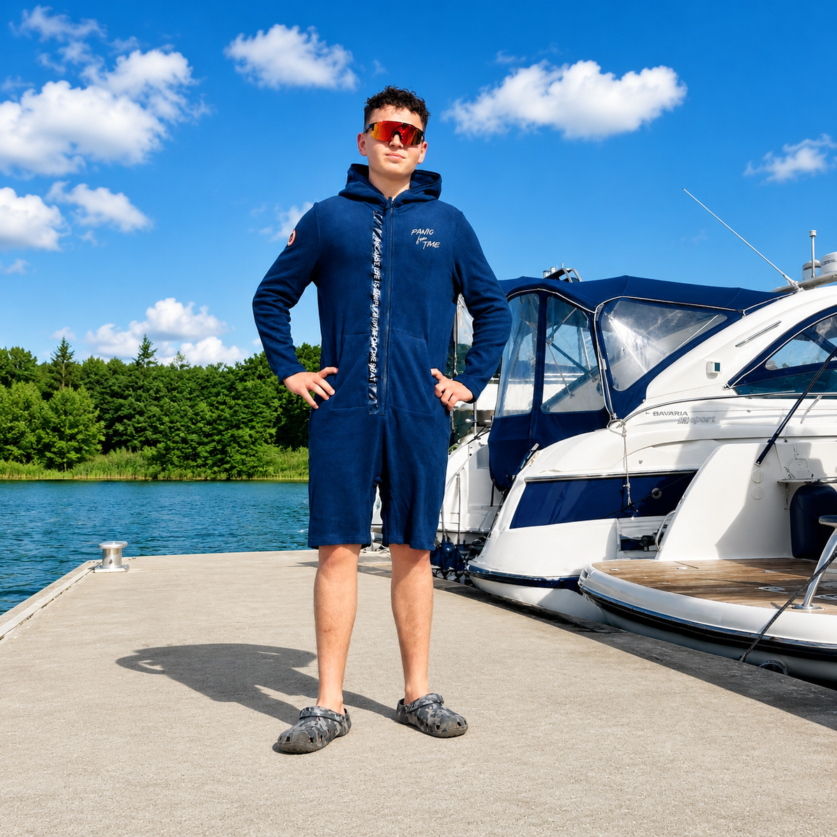 SeaScouts Jumpsuit Frottee – Navi Kurz | UNISEX | Limited Edition