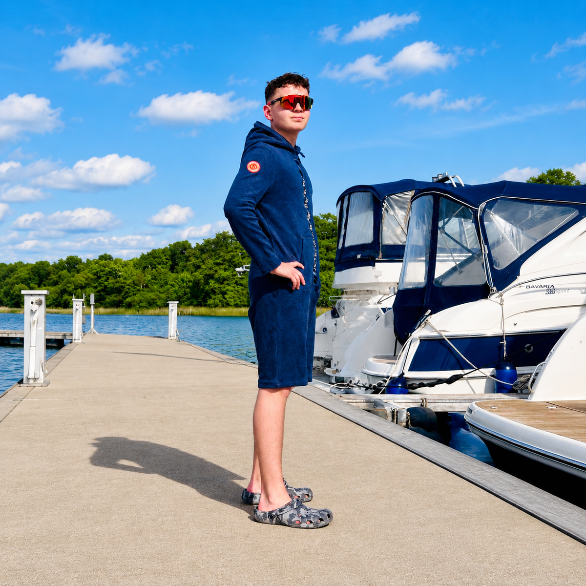 SeaScouts Jumpsuit Frottee – Navi Kurz | UNISEX | Limited Edition