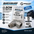 Quicksilver / Mercury Marine Elbow – Winkelstück | 22-897726 | Neu