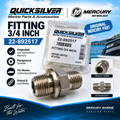 Quicksilver / Mercury Marine Fitting 3/4 Inch – 22-892517 | Neu | OVP
