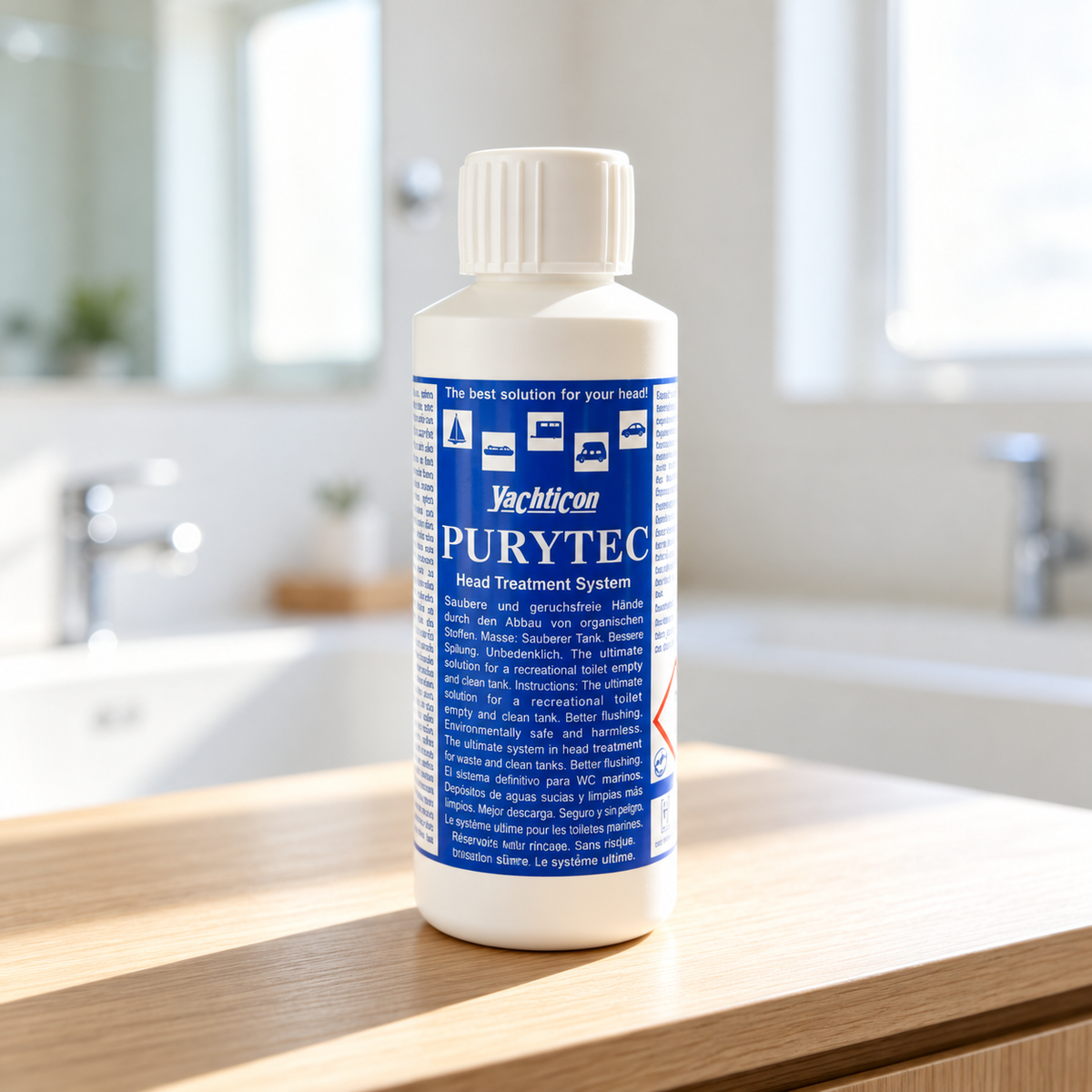 Yachticon Purytec Spülwasserzusatz – Nachfüllflasche für Bord-WC