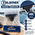 Talamex Bimini Deckplatte / Horizontal Deck Hinge – Ersatzteil | 95.900.344 | Neu