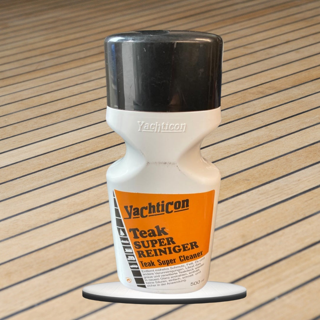 Yachticon Teak Superreiniger 500 ml – Teakdeck Reiniger für Boot & Yacht