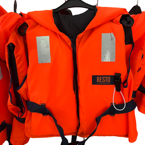 Besto und Talamex 100N Rettungsweste in Detailansicht