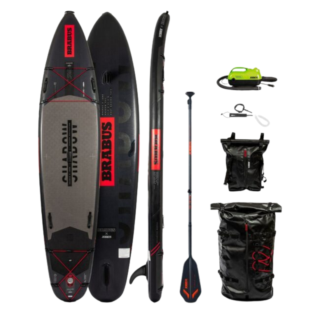 BRABUS x Jobe Shadow 11.6 SUP Board Limited Edition Komplettpaket