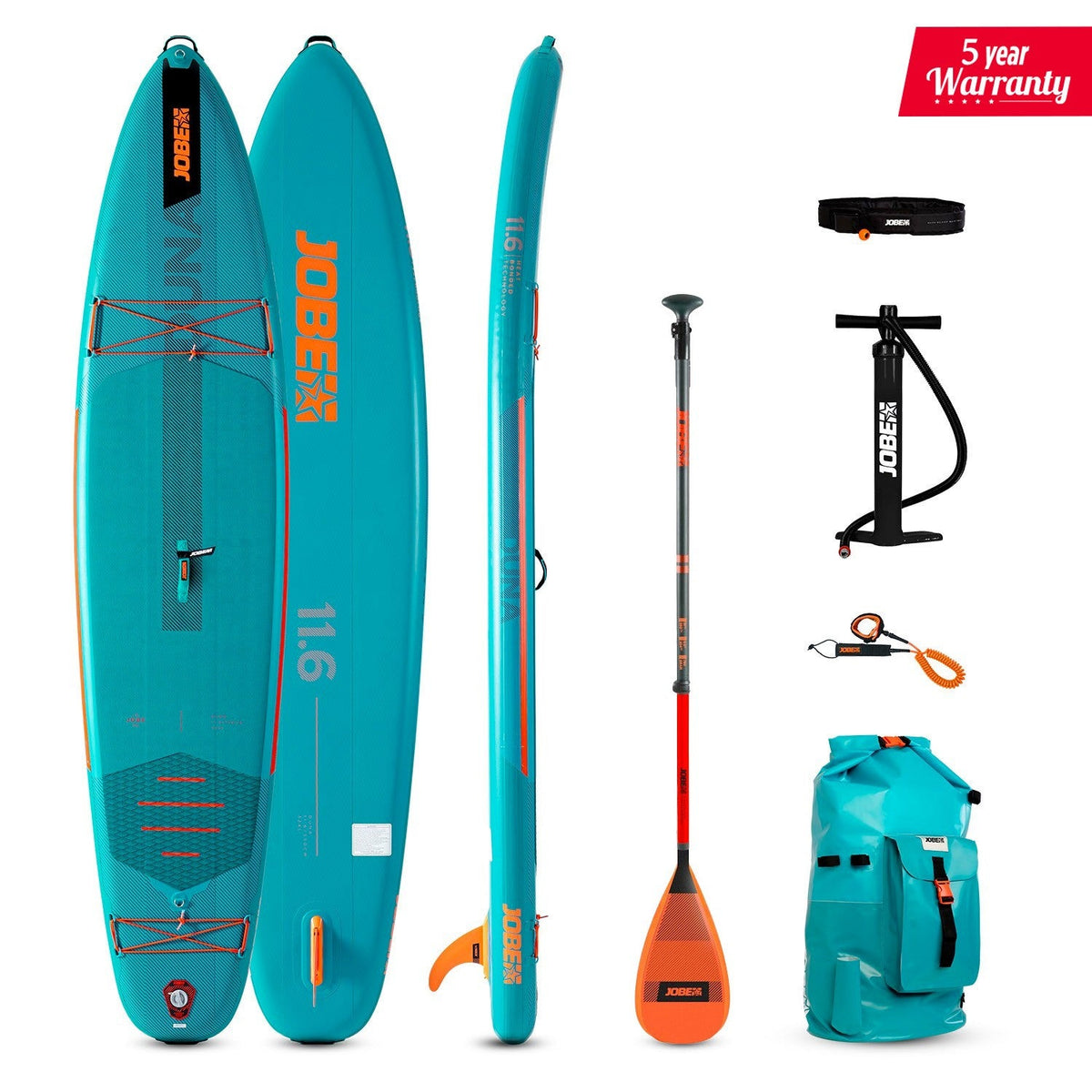 JOBE Aero Duna SUP Board 11.6 Teal Vorführware