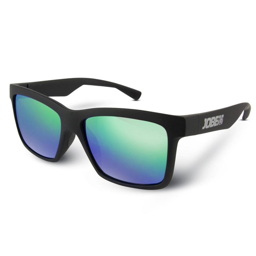 JOBE Dim Floatable Sonnenbrille Schwarz-Grün – polarisiert und schwimmend