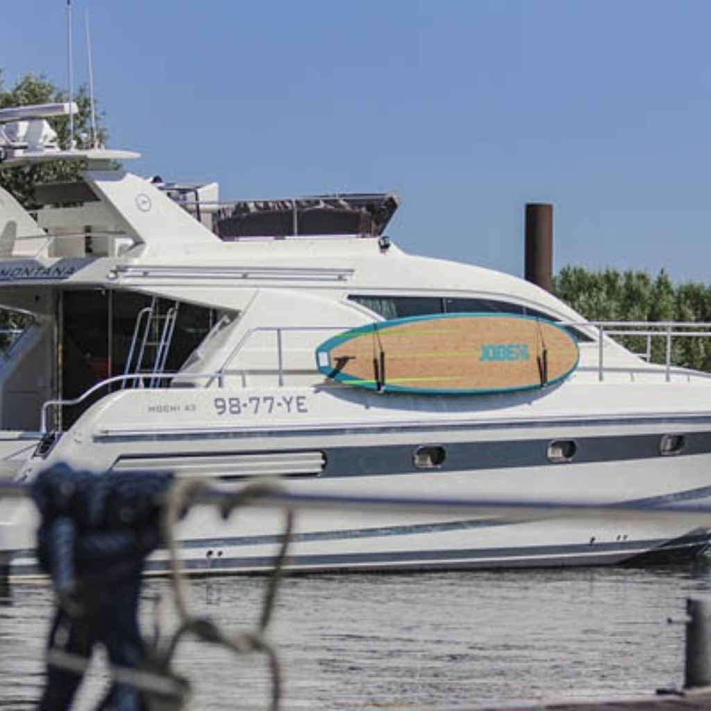 JOBE SUP-Halterung für Reling – Befestigungsdetail
