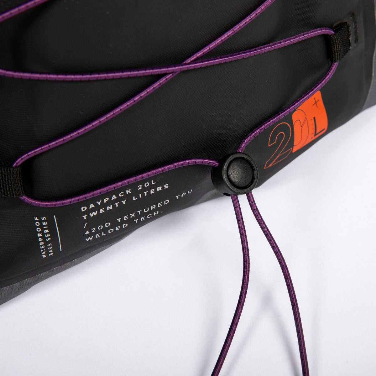 JOBE Tagesrucksack Grau – Innen- und Stauraumdetail
