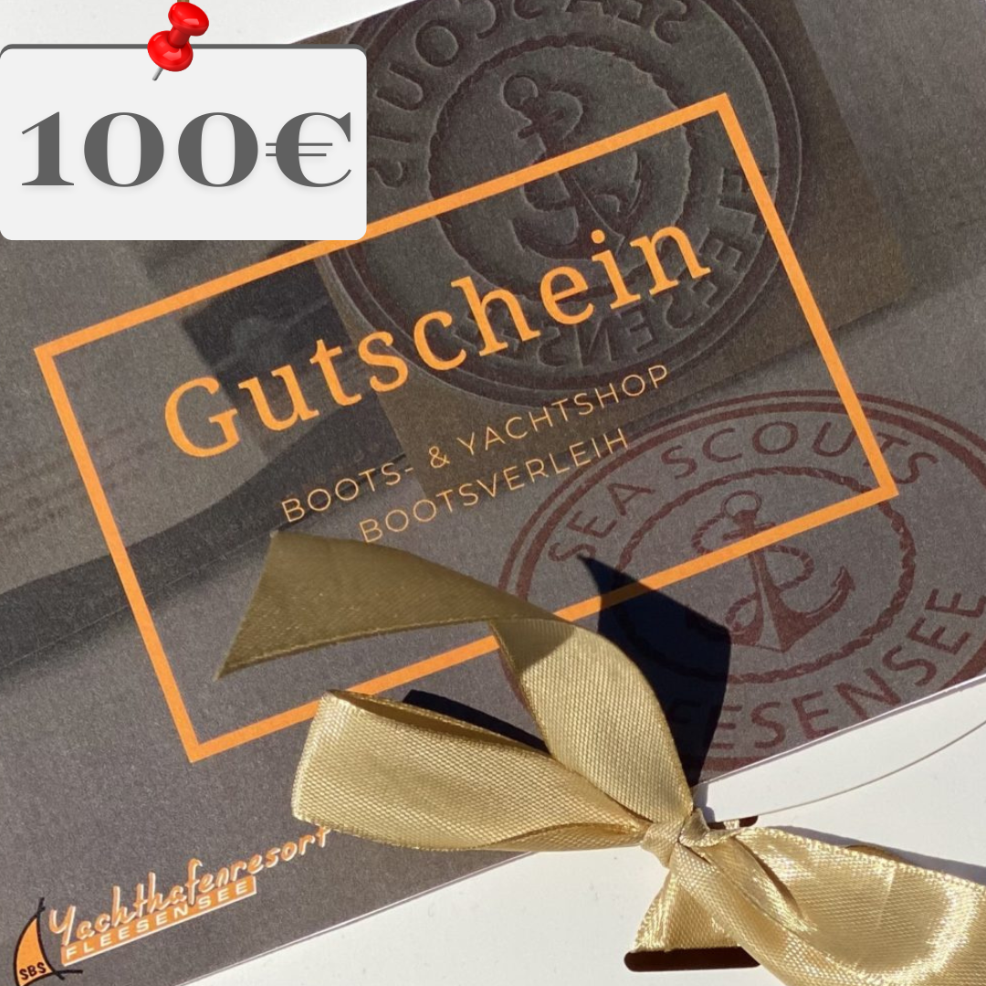 100 Euro Gutschein von SBS Fleesensee für Wassersport und Yachthafenresort