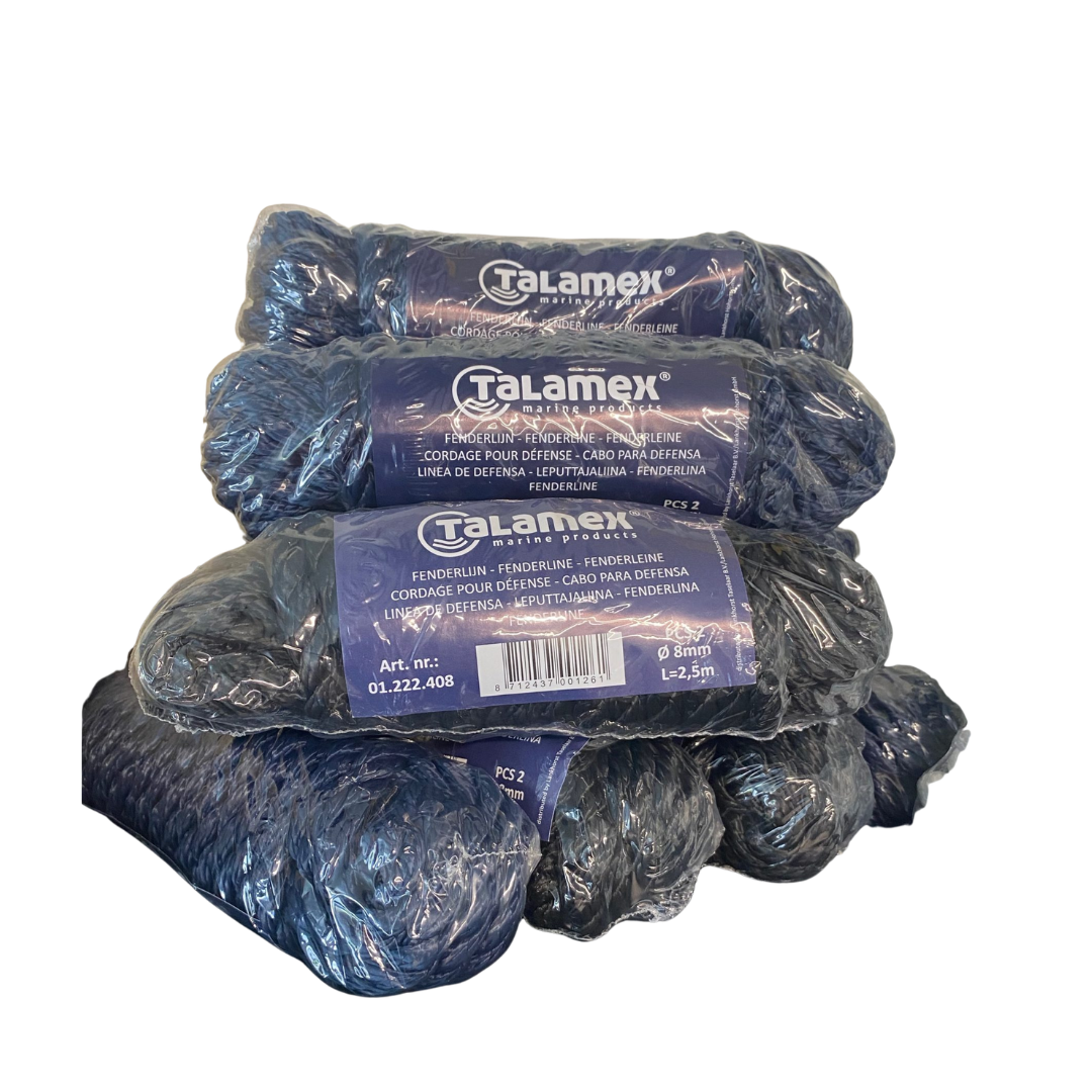 Fenderleine 2er Set 8 mm x 2,5 m – weitere Produktansicht